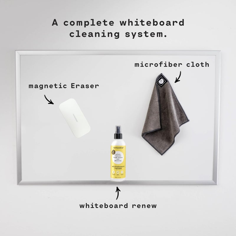 Remooble Dry Erase Whiteboard Cleaner Spray - Safely Removes Tough Stains and Ghosting, 8 oz. - Image 5