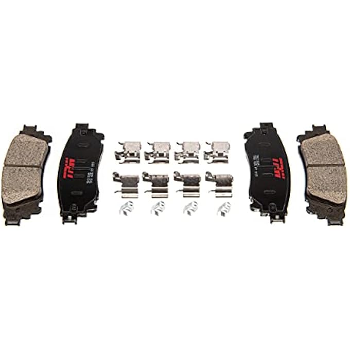 rayihni TRW Pro TRC1377 Disc Brake Pad Set For Ford Explorer 20112019 Rear And Other Applications - Image 5