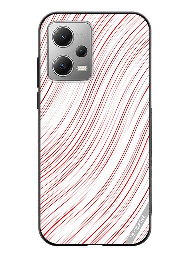 VR CREATIVE Protective Case Cover For Xiaomi Redmi Note 12 Strips Design Multicolour - Image 1