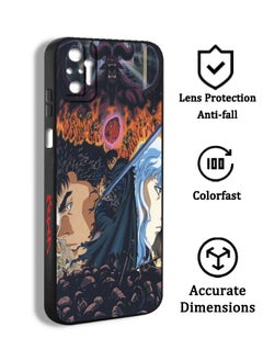 Phone Case Cover Manga Berserk Guts Xiaomi Redmi Note 10 pro 4G BSK02 With Print