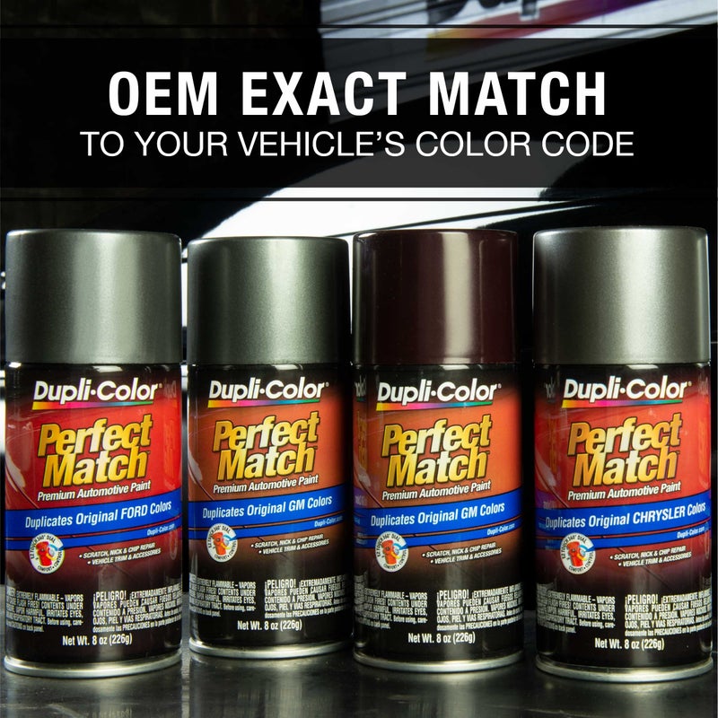 Dupli-Color EBFM03837 Perfect Match Automotive Spray Paint â€“ Ford Silver Metallic, J/1G â€“ 8 oz. Aerosol Can - Image 5