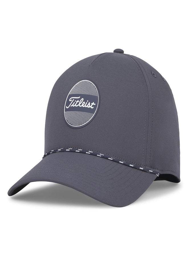 تيتليست قبعة غولف Titleist Boardwalk Rope، لون أزرق نيلي مغسول/أبيض - Image 1