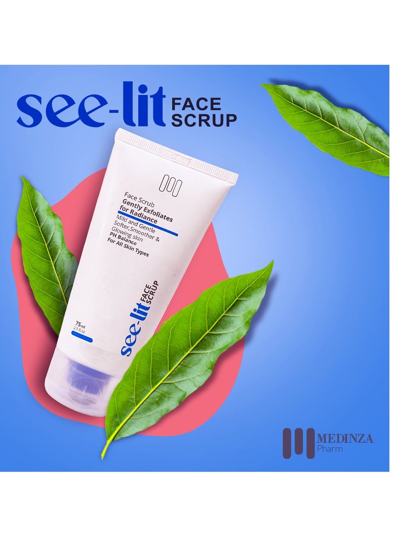 See-Lit - Face Scrub Gently Exfoliates For Radiance 75ml - Image 1