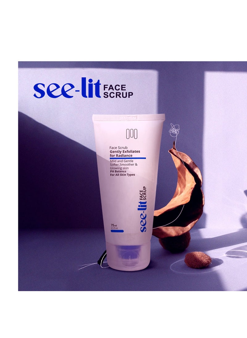 See-Lit - Face Scrub Gently Exfoliates For Radiance 75ml - Image 1