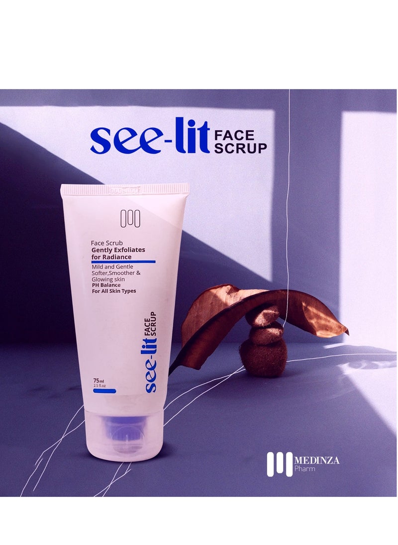 See-Lit - Face Scrub Gently Exfoliates For Radiance 75ml - Image 1
