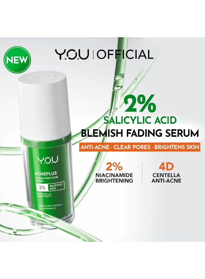 Y.O.U AcnePlus 4-Step Acne Care Routine | Gentle Cleansing Gel | 2% BHA Fight Acne Serum | B5 Barrier Moisturizer Gel | Spot Care Pro Serum - Image 4