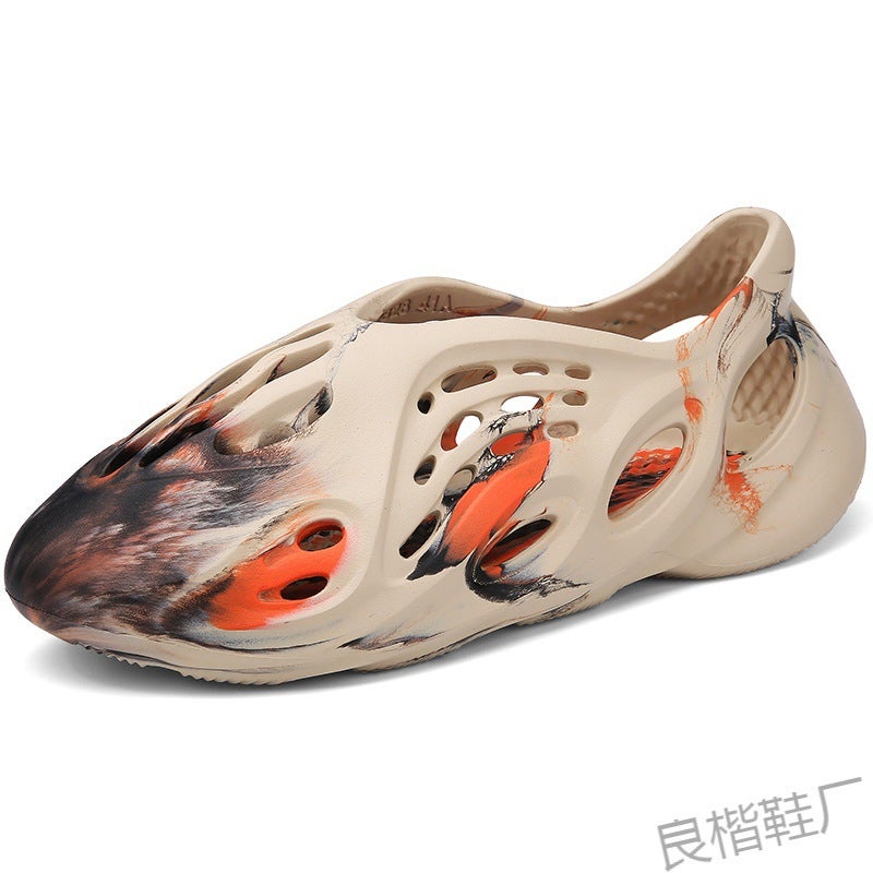 Jinjiang Big Factory Batch Camouflage Coconut Hole Shoes Parent-Child Roman Beach Shoes Casual Sandals Men'S Love - Image 4