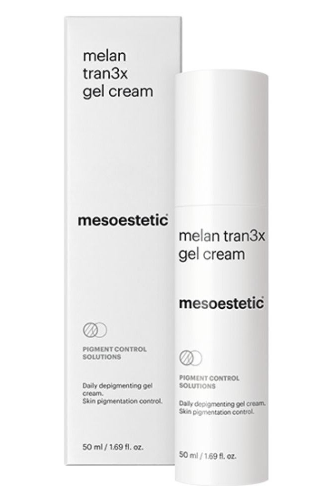 Mesoestetic Melan Tran3x Daily Depigmenting Gel Cream 50ml - Image 2