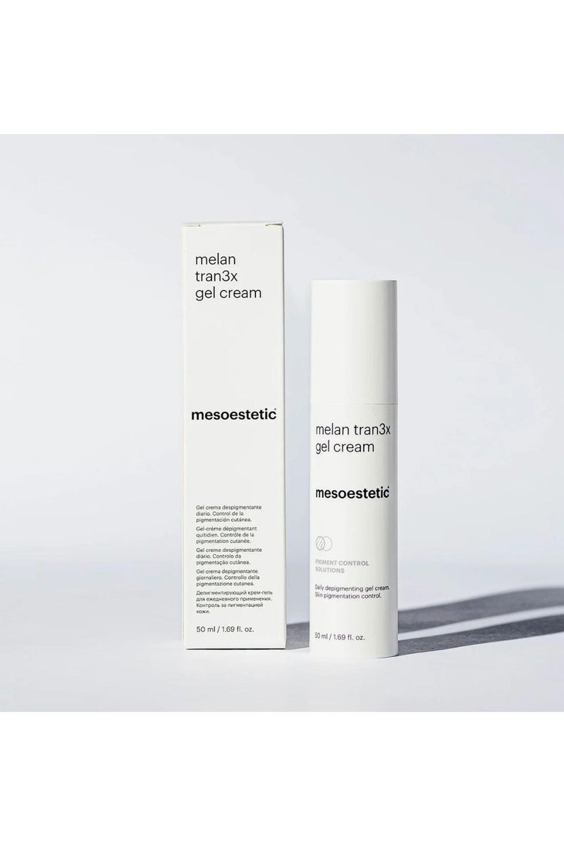Mesoestetic Melan Tran3x Daily Depigmenting Gel Cream 50ml - Image 4
