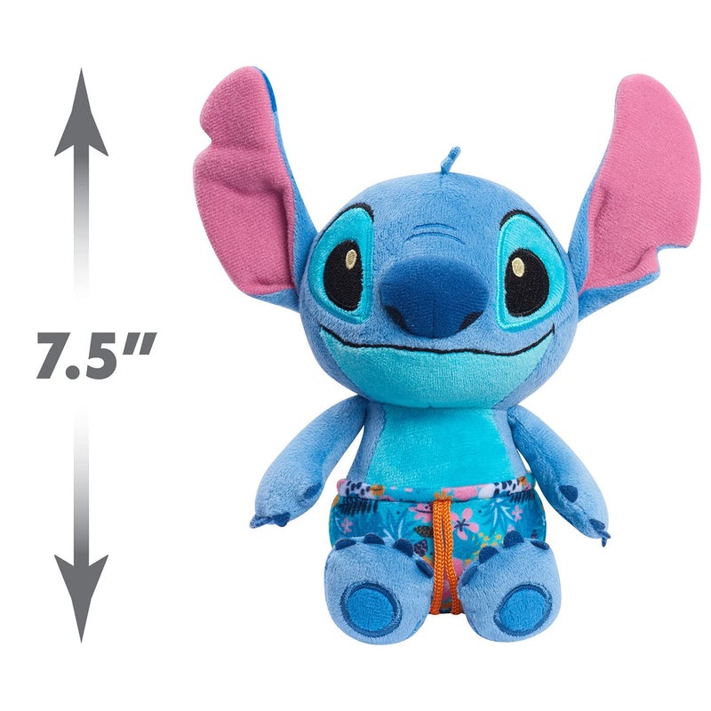Just Play Disney’s Lilo & Stitch 7.5 Inch Stitch Plushie Stuffed Animal, Topical Theme, Alien, Kids Toys for Ages 2 Up by Just Play - Image 4