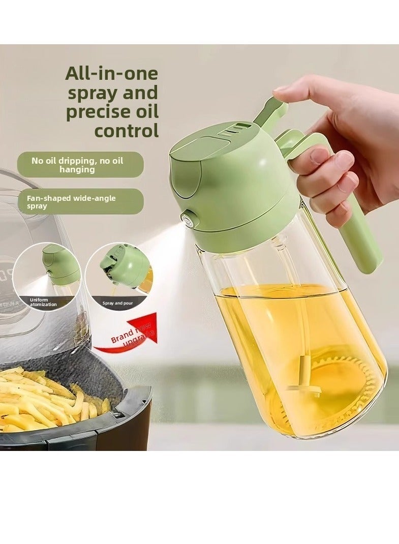 بخاخ زيت زيتون 2 في 1 مناسب للقلاية الهوائية ، تصميم مانع للتسريب - ألوان متنوعة - Image 5