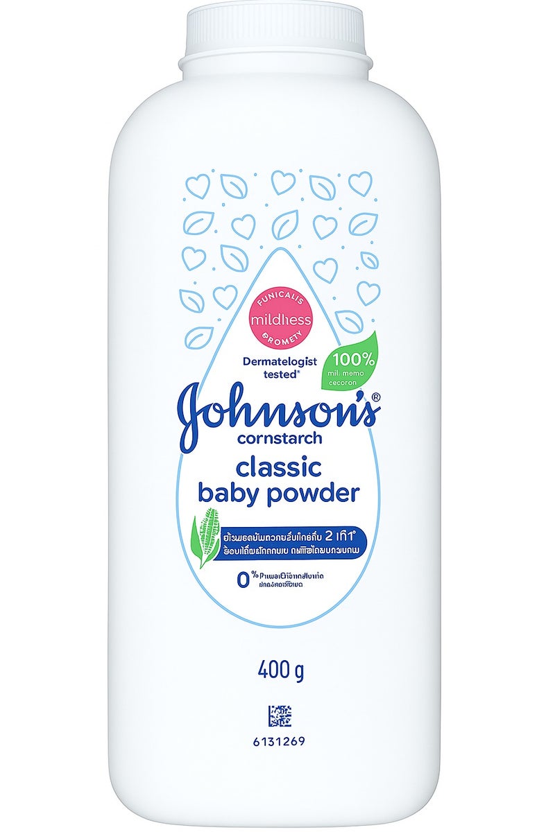 Johnson's Baby Johnson's Cornstarch Classic Baby Powder 400g - Image 1