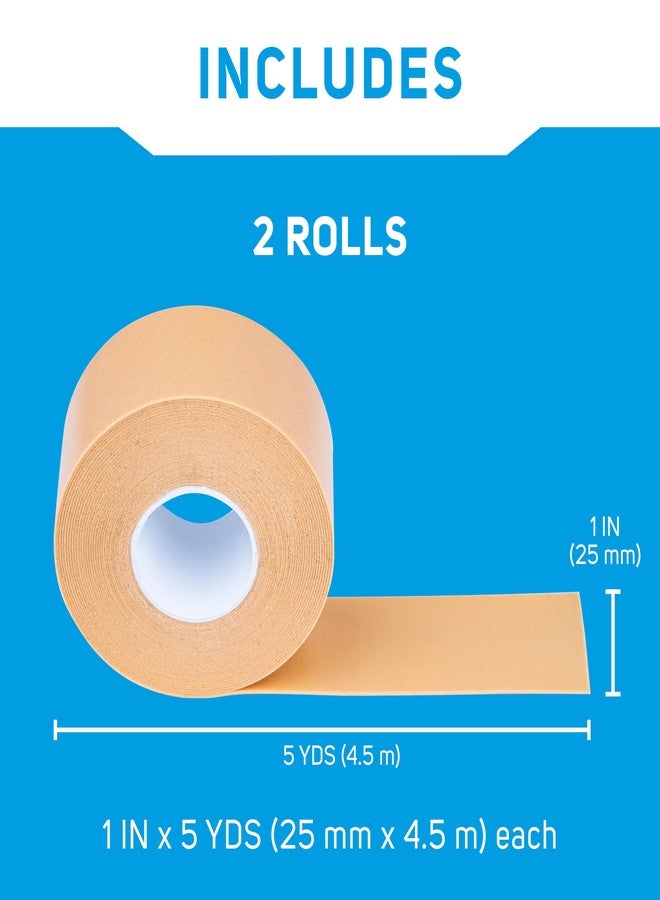 Care Science Tan Waterproof Foam Tape 2 Pack | Ideal for Medical Applications, Securing Bandages, Dressings, and Other Medical Devices - Image 2