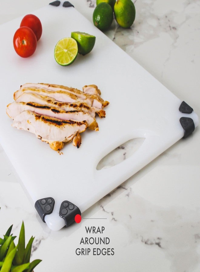 ديكساس لوح تقطيع ديكساس مانع للانزلاق، مقاس 18 بوصة × 12 بوصة، مزود بمقابض محيطية، معتمد من مؤسسة NSF - Image 3