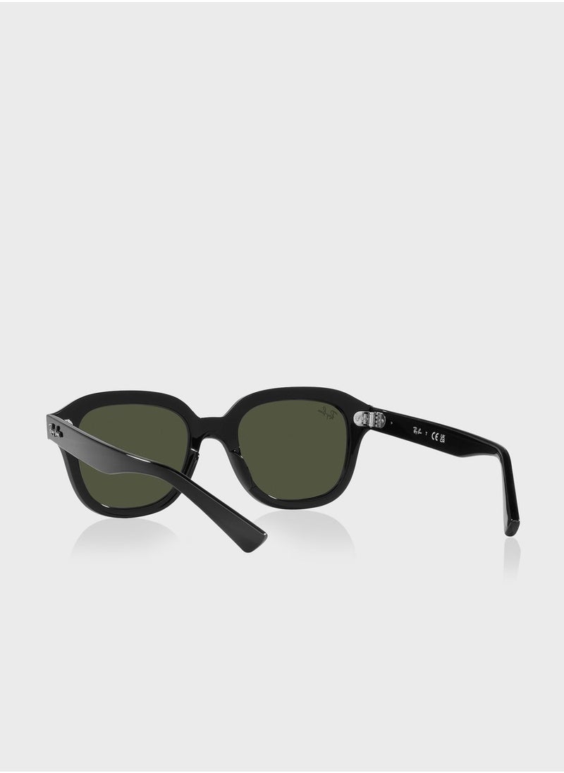 Ray-Ban - 0Rb4398 Erik Square Sunglasses - Image 1