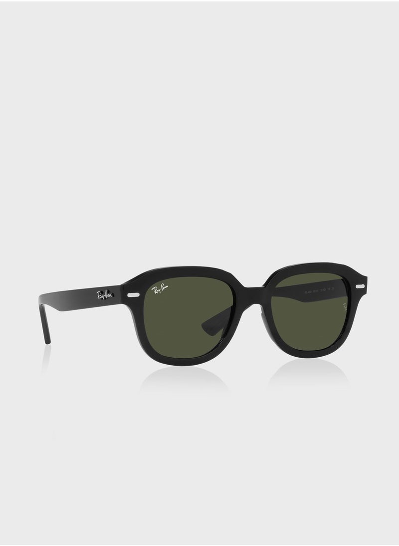 Ray-Ban - 0Rb4398 Erik Square Sunglasses - Image 1
