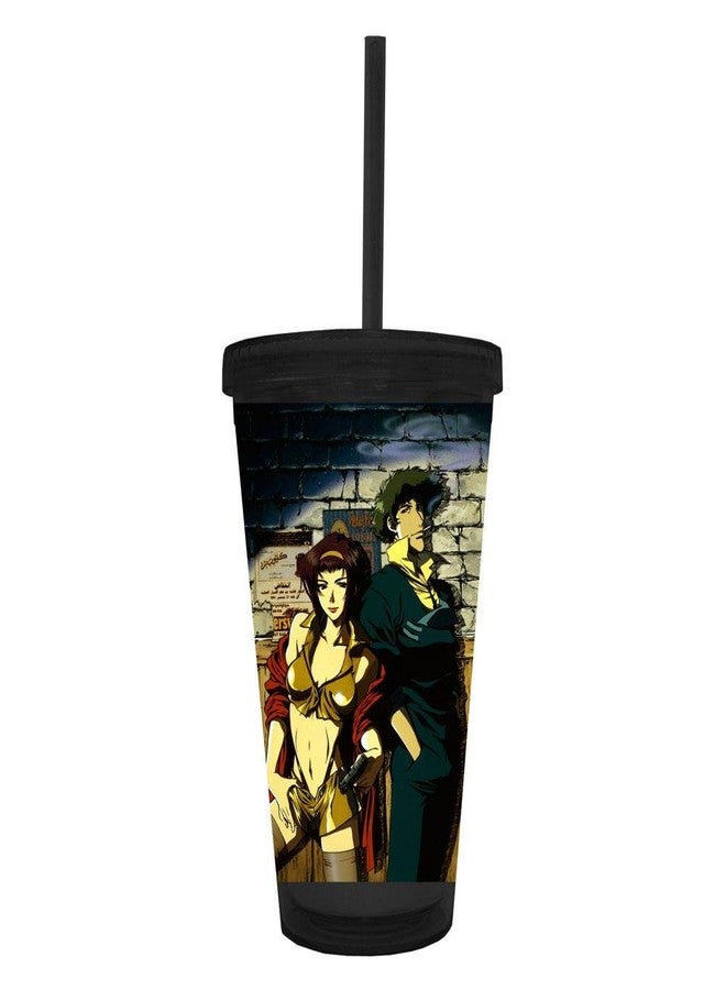 Cowboy Bebop Spike and Fey 16oz Travel Mug