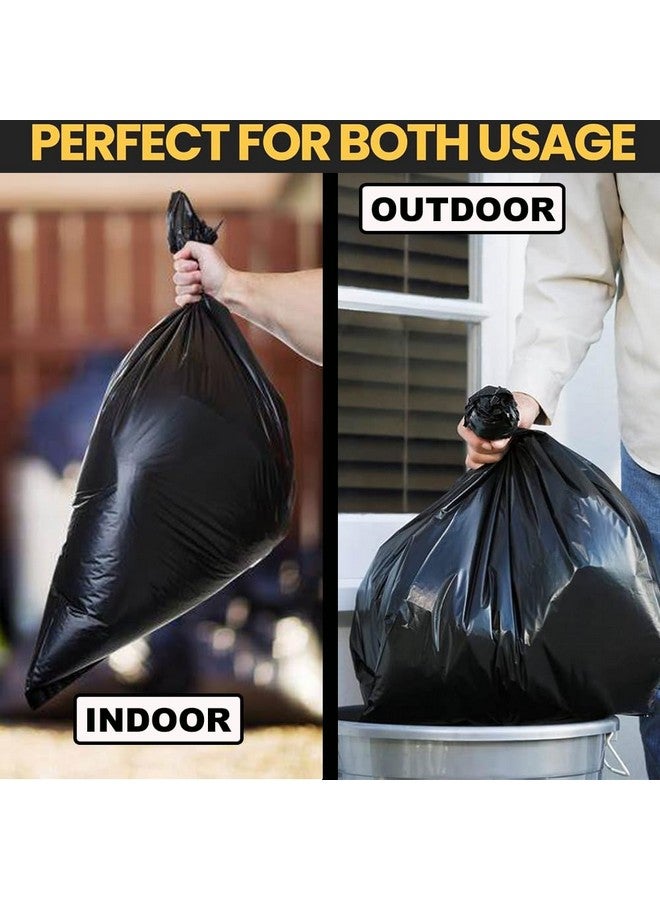 ELLA Ella Garbage Bags 30 x 37 Inches (Extra Large) 60 Bags 4 Rolls Black Color With Check Duster Cloth Free  - Image 3