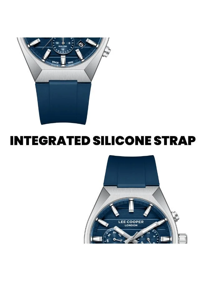 Lee Cooper  Men's Silicone MULTIFUNCTION Watch LC08388.399 - 41 mm for Men | Best Price UAE