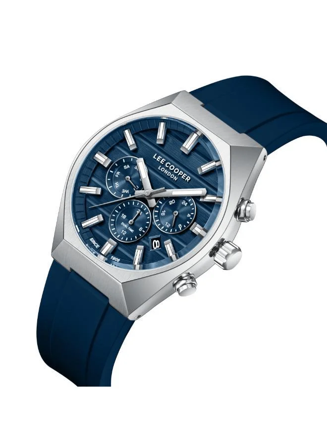 Lee Cooper  Men's Silicone MULTIFUNCTION Watch LC08388.399 - 41 mm for Men | Best Price UAE
