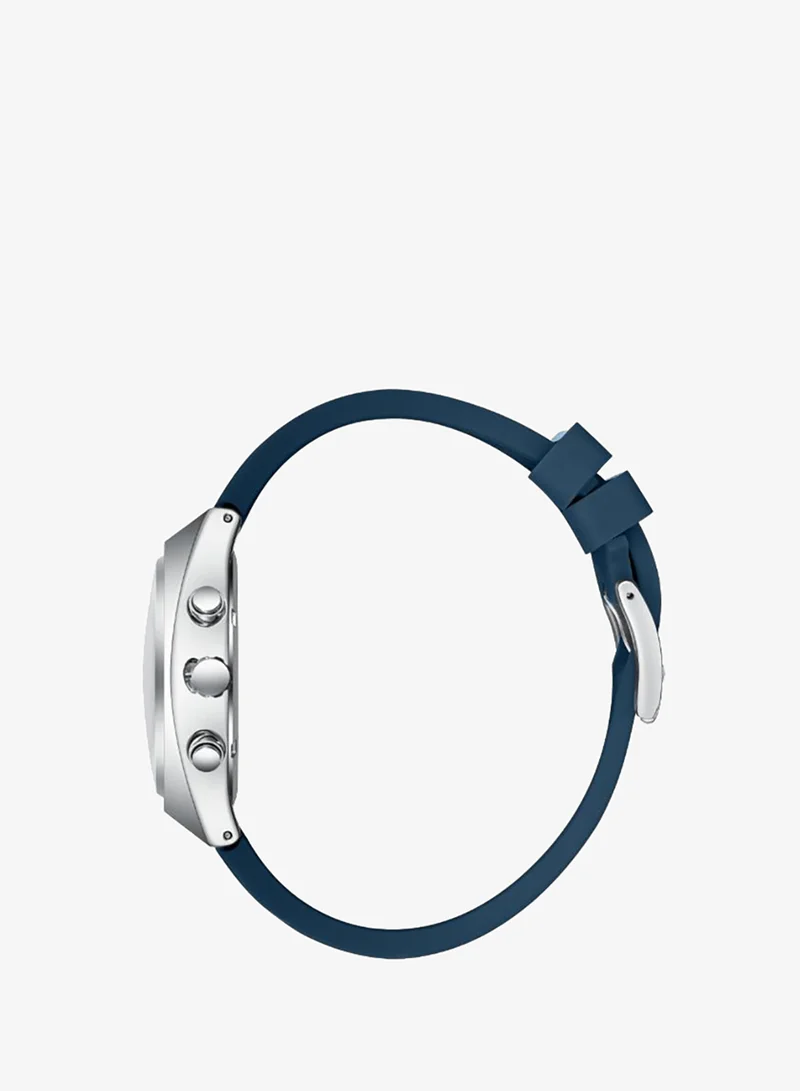 Lee Cooper Dark Blue Men's Silicone MULTIFUNCTION Watch LC08388.399 - 41 mm for Men | Best Price UAE