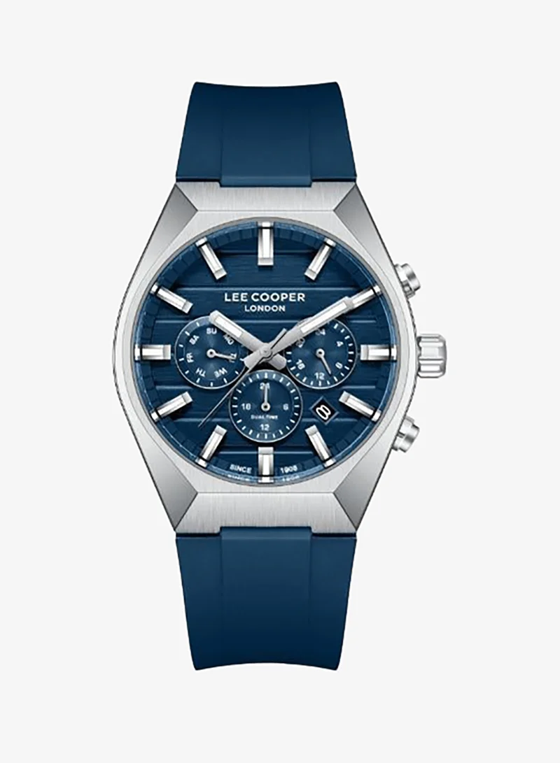 Lee Cooper Men's Silicone MULTIFUNCTION Watch LC08388.399 - 41 mm