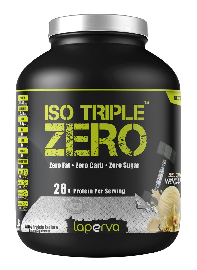 Laperva Laperva Iso Triple Zero Next Generation, Belgian Vanilla, 4 LB  - Image 1
