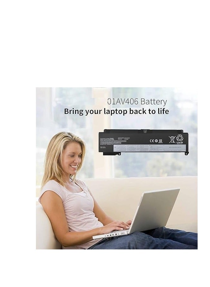 Terabyte بطارية 01AV406 متوافقة مع سلسلة Lenovo ThinkPad T460S T470S SB10J79003 01AV405 01AV462 00HW024 00HW025 00HW038 01AV407 01AV408 J79002 SB10K97605 SB10F46462 SB10F46476 - Image 4