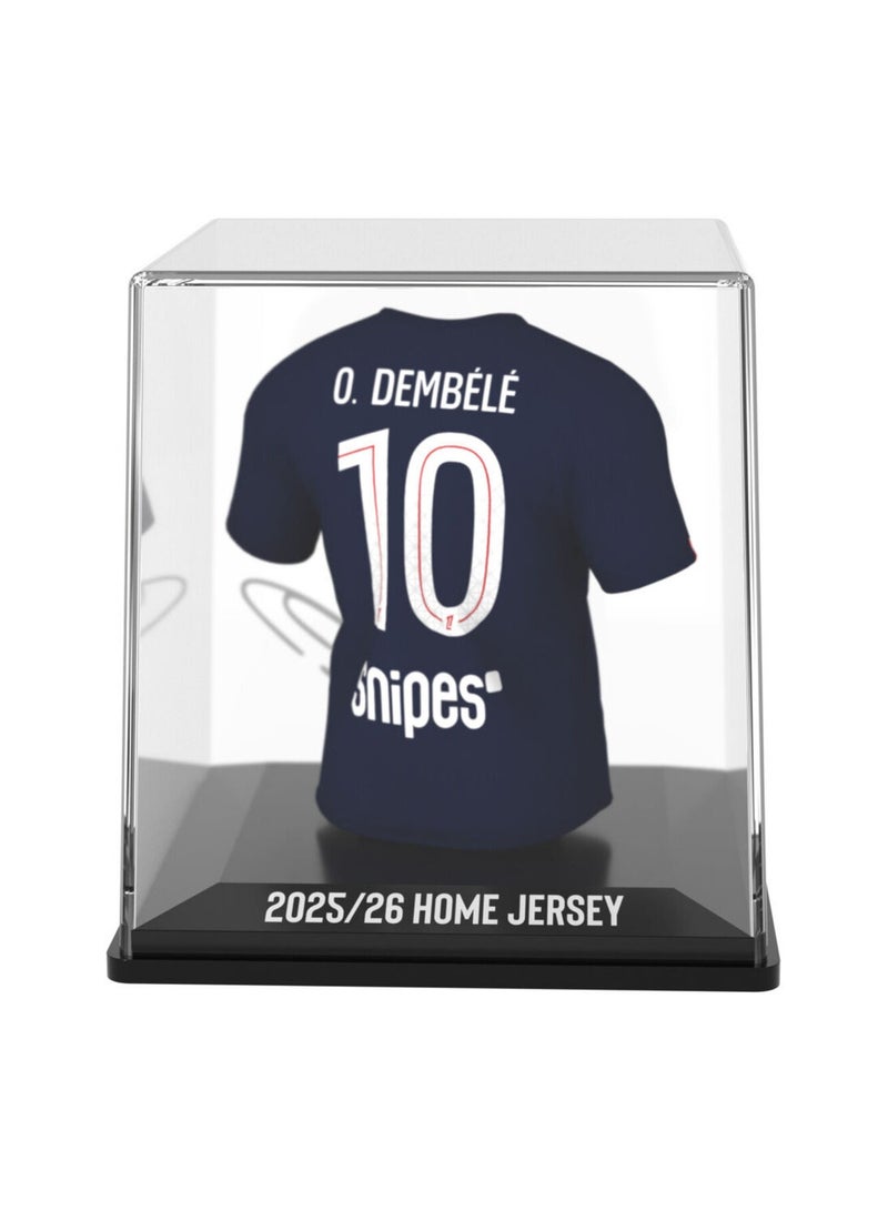 Splink  - Dembele  (PSG) - Home 25/26 Jersey Display Case, Official Licensed Collectible - Image 2