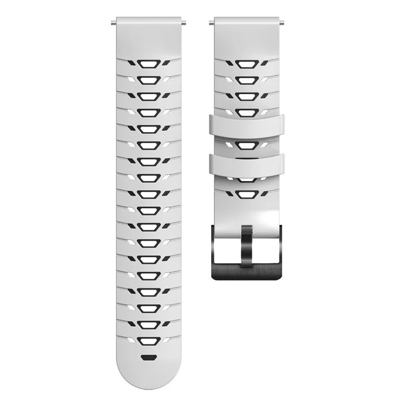 Bluejw Eraysun 22mm 20mm Silicone Watch Strap Replacement Band for Suunto 9 and Suunto 3 – Durable, Comfortable, Easy to Replace - Image 3