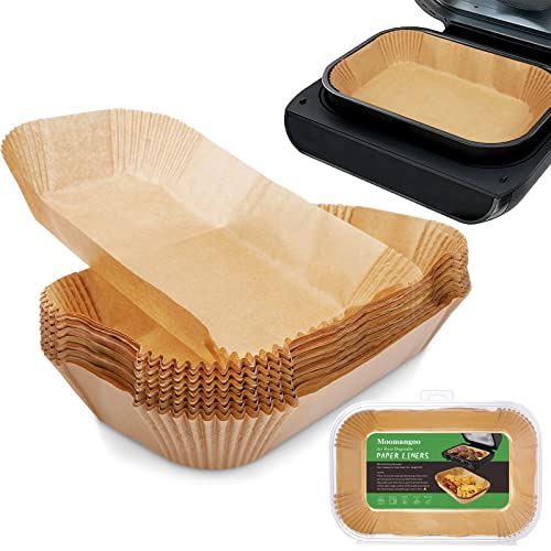 MooManGoo Ninja Smart XL Air Fryer Liners - 120 Pcs Disposable Parchment Paper Rectangular For Ninja Foodi Air Fryer Accessories - Image 1