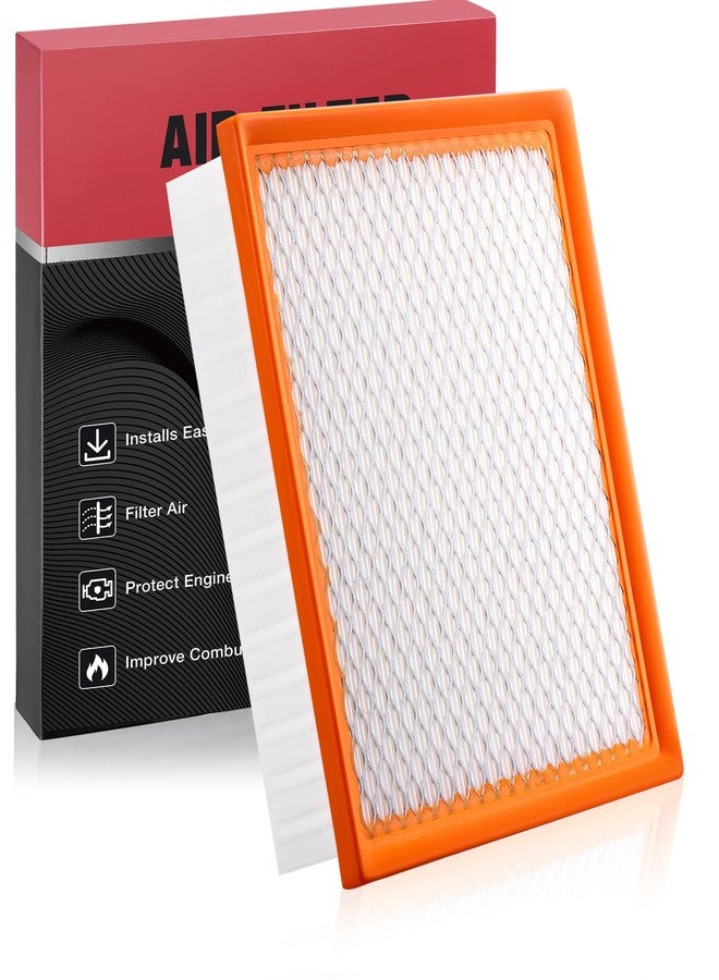 BDFHYK CA10755 Engine Air Filter Compatible with Toyota Camry Highlander Avalon Sienna & Dodge Durango & Jeep Grand Cherokee & Lexus ES350 NX300 RX350, Replace# 17801-0P050 - Image 1