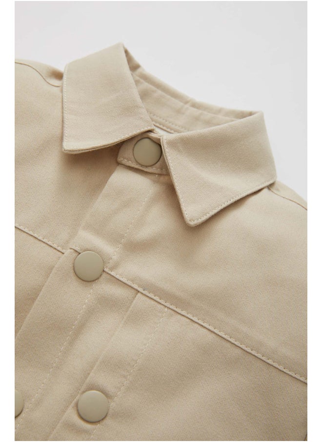DeFacto - Babyboy Regular Fit Woven Long Sleeve Shirt - Image 1