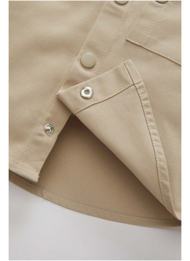 DeFacto - Babyboy Regular Fit Woven Long Sleeve Shirt - Image 1