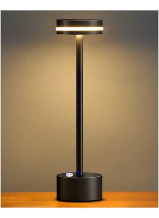 مصباح طاولة لاسلكي LED حديث قابل لإعادة الشحن مع مستشعر باللمس، هيكل من الألومنيوم، سطوع قابل للتعديل، بطارية معتمدة بقدرة 4000 مللي أمبير في الساعة، 3 مستويات سطوع، منفذ شحن USB-C، مصباح بجانب السرير معدني محمول بقدرة 3000 كلفن - pzsku/Z52D6119201536F6F7CBFZ/45/_/1724490760/09dca3d9-500a-4e54-a065-646c379e5990