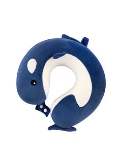 Excefore Travel Portable Neck Pillow, Flying Head Pillow U-shaped Cute Cartoon Soft Sleeping Pillow Airplane Train Car Home Office  - Image 1