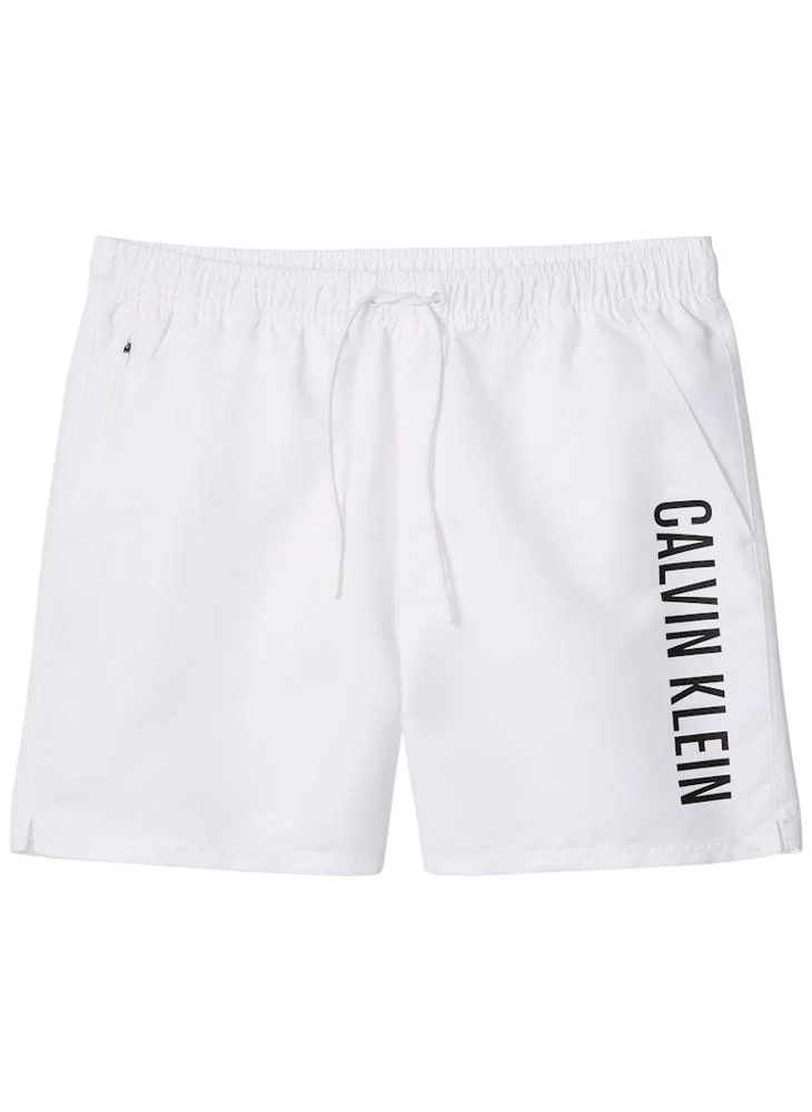 CALVIN KLEIN  Medium Drawstring Swim Shorts for Men | Best Price UAE