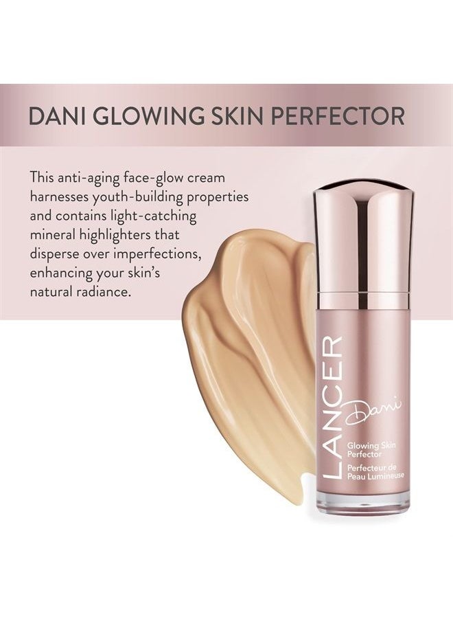 lancer Lancer Skincare Dani Glowing Skin Perfector, Cream Highlighter Makeup with Asian Botanical Blend and Skin Luminizers, 1 Fluid Ounce  - Image 2