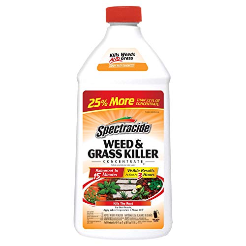 Spectracide Weed And Grass Killer Concentrate 40 Ounces, Use On Patios, Walkways And Driveways - Image 1