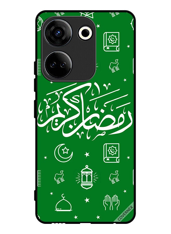 Covernex Protective Case Cover For Tecno Camon 20 Ramadan Kareem Green - Image 1