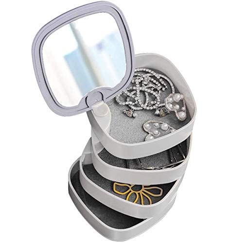 AASHRO MALL Plastic Jewellery Storage Box, (Multicolour) - Image 1