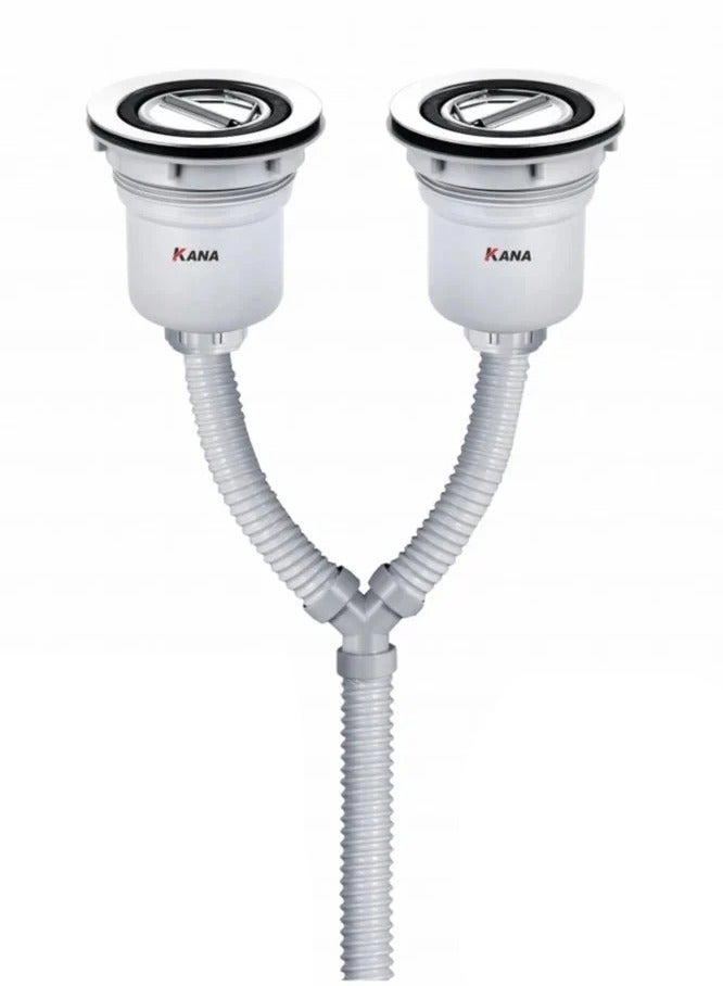 Kana Drainer with Sink hose for Two-sink kitchen - Image 2