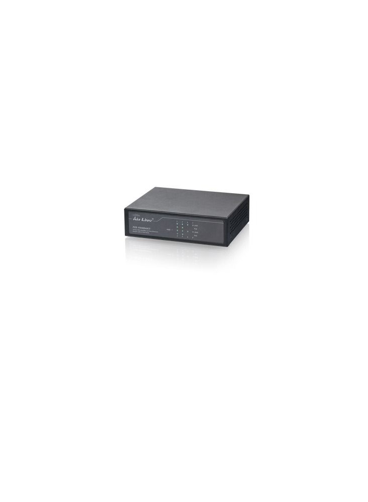 إيرليف POE-FSH804ATi: 8 Port 802.3at/802.3af Fast Ethernet Switch with 4 PoE Ports - Image 1