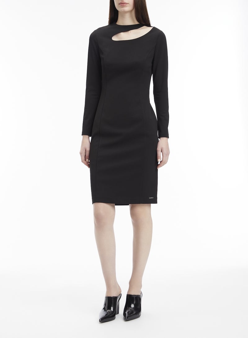 CALVIN KLEIN Slim Scuba Dress - Image 1