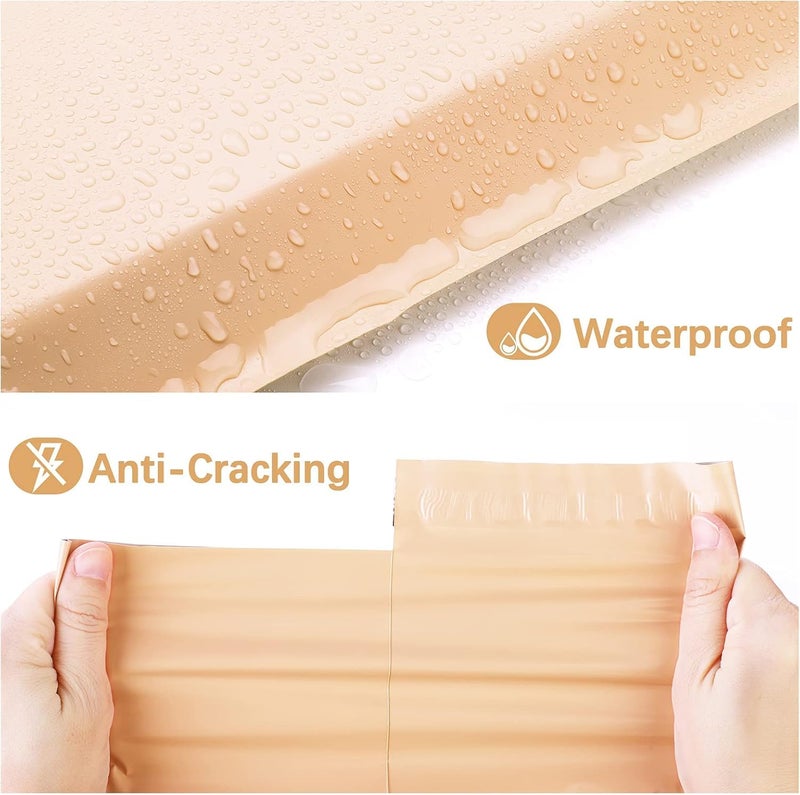 SECUREMENT Compostable Courier Bags based on starch based polymers - 10x12 inches (100 Pcs) - Image 3