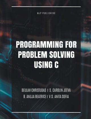 Programming for Problem Solving Using C - pzsku/Z52D6BE2954E60CDF207DZ/45/1752406706/e8d5475a-4a12-481c-aa5f-cd380b665b75