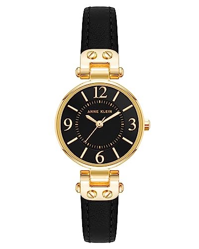 Anne Klein Womens Leather Strap Watch - Image 1