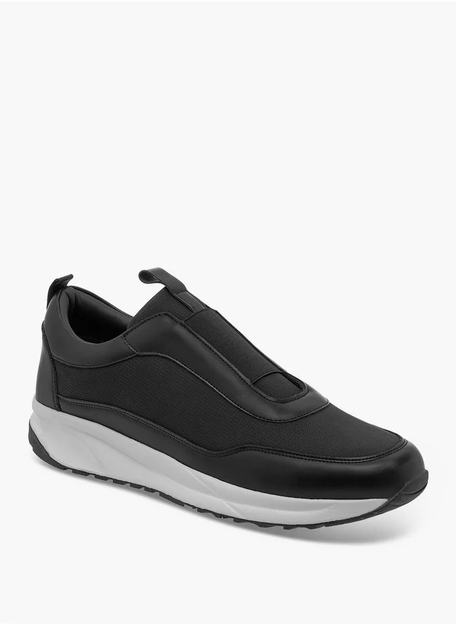 ال بي ال من شو اكسبرس Men's Panelled Slip-On Sneakers