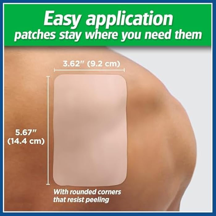 Salonpas لصقات سالون باس الكبيرة لتخفيف الألم - 6 لصقات - Image 5