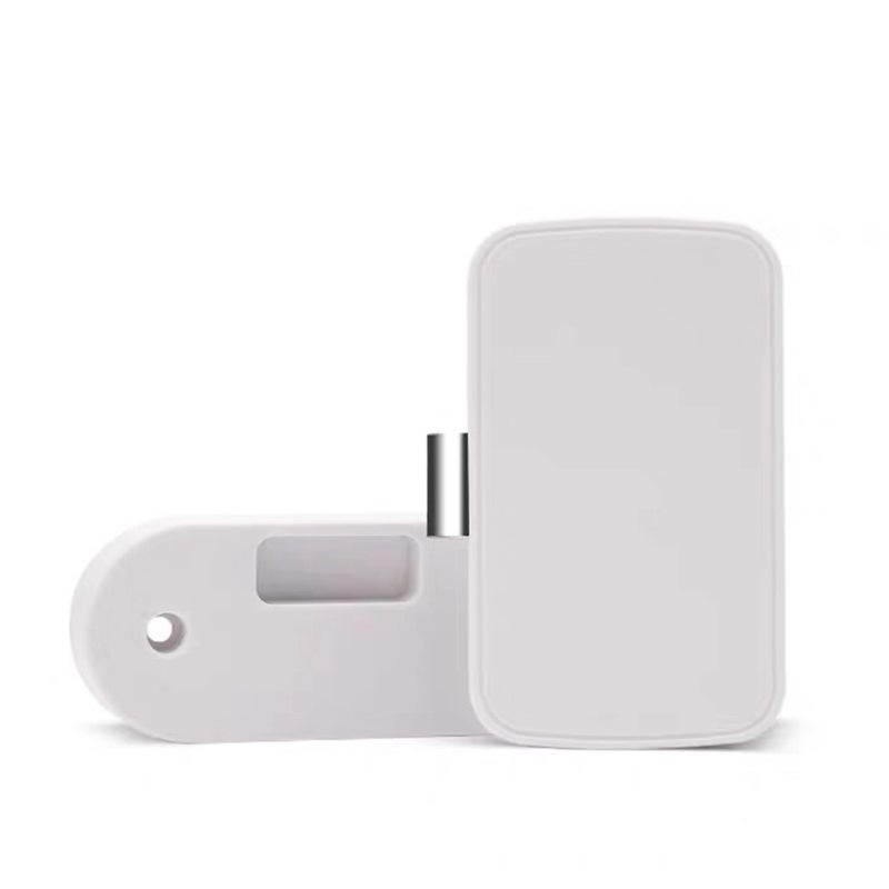 Intelligent BT App Drawer Lock Adhesive BT Lock Filing Cabinet Wardrobe Shoe Cabinet Letter Box Lock White T1 - Image 1
